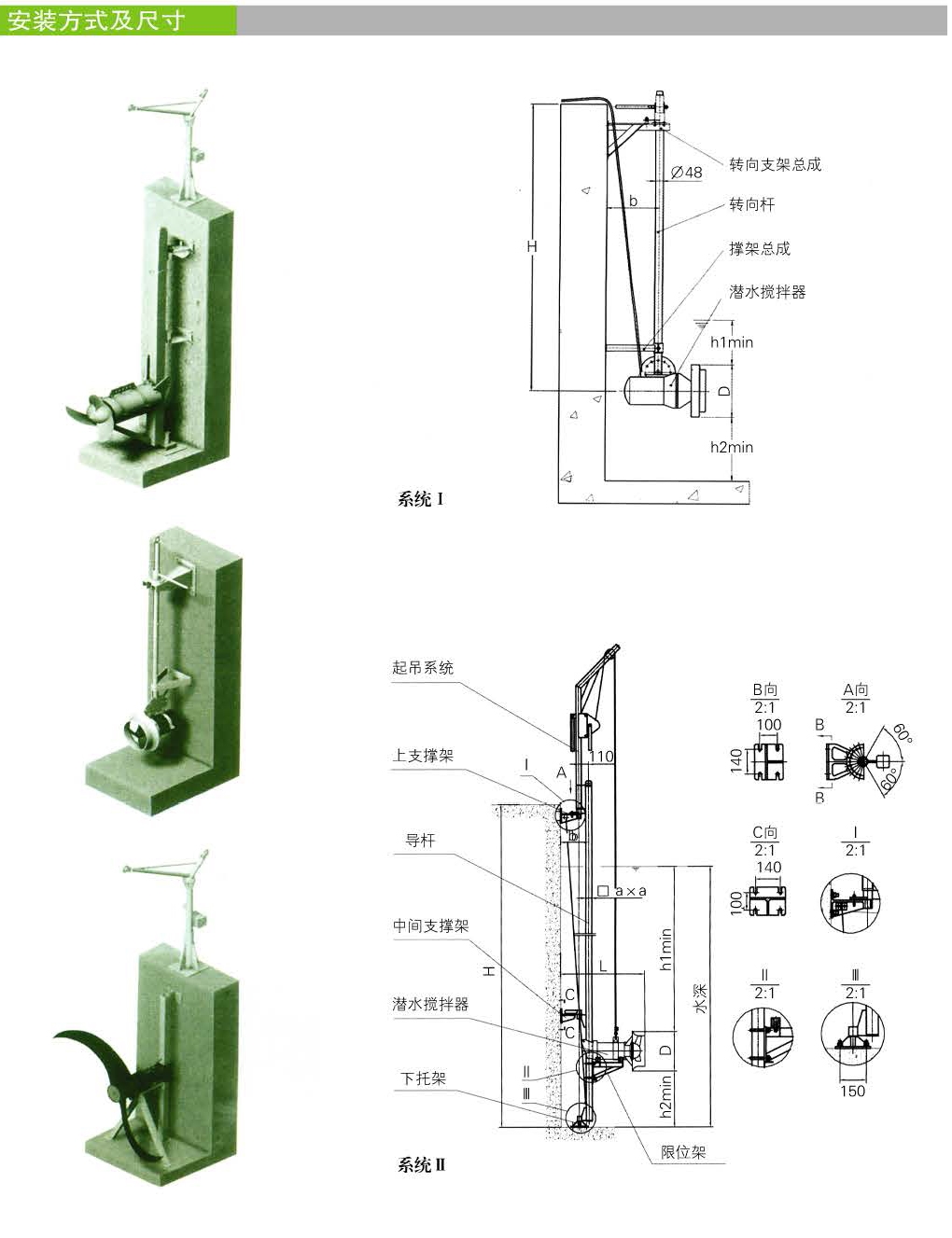 高速潜水搅拌机安装